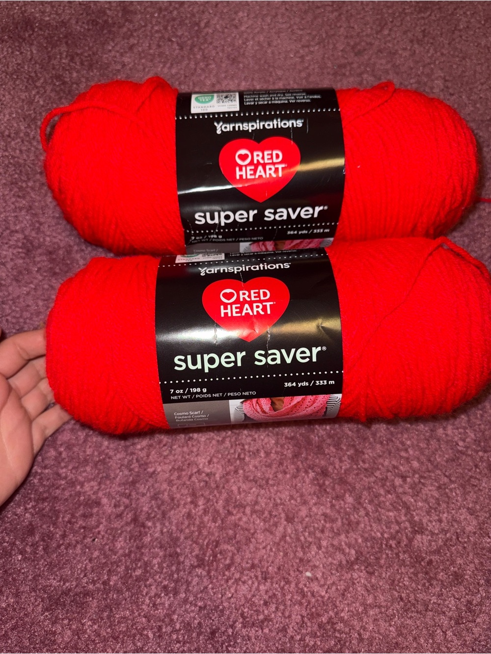 Red Heart Super Saver Red Hot Yarn